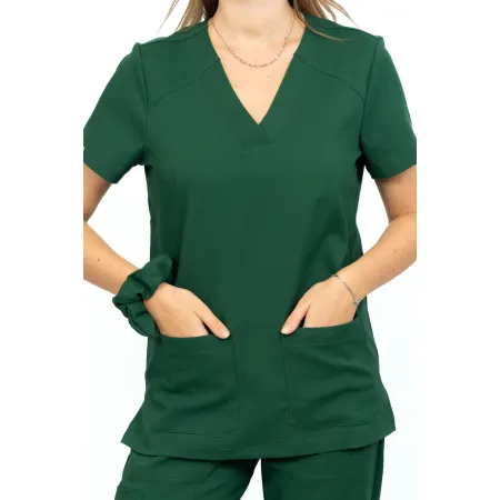 Bluzka medyczna SCRUBS MEDI TEDDY  - COSTA DEEP FOREST